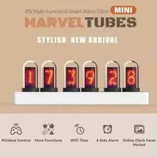 Horloge numérique style tube Nixie
